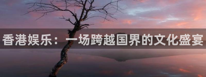 长征平台电子游戏网页版：香港娱乐：一场跨越国界的文化盛宴